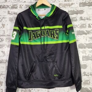 Boombah Jaguars Football Player Number 23 Franzwa Hoodie Mens Size M Black Green